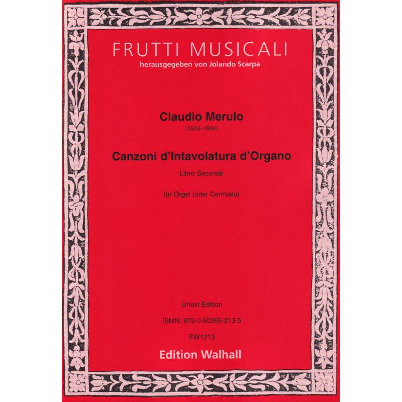 Titelbild für WALHALL 1213 - Canzoni d'Intavolatura d'Organo 2