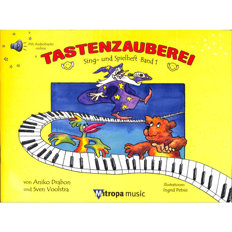 Titelbild für HASKE 2074-17-404M - Tastenzauberei 1 - Sing- und Spielheft | Tastenzauberei 1 | Sing + Spielheft