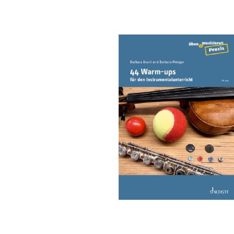 Titelbild für UM 5033 - 44 Warm ups für den Instrumentalunterricht