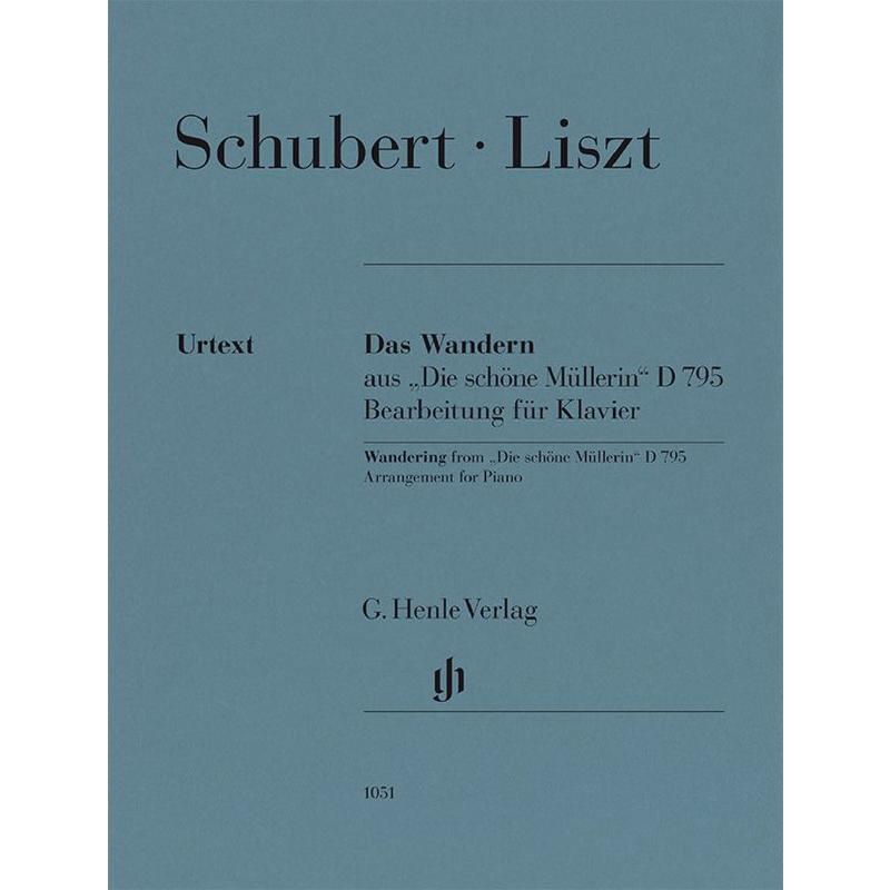 Titelbild für HN 1051 - Das Wandern (aus Die schöne Müllerin D 795)