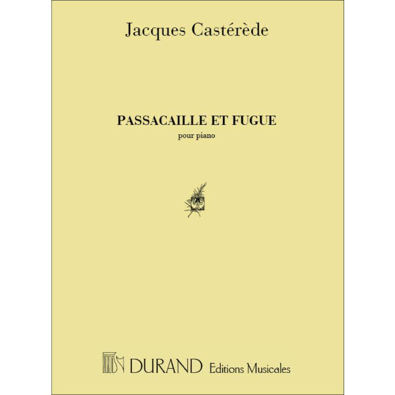 Titelbild für DF 89 - Passacaille + Fugue | Passacaglia + Fuge