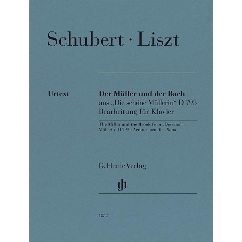 Titelbild für HN 1052 - Der Müller und der Bach (aus Die schöne Müllerin D 795)