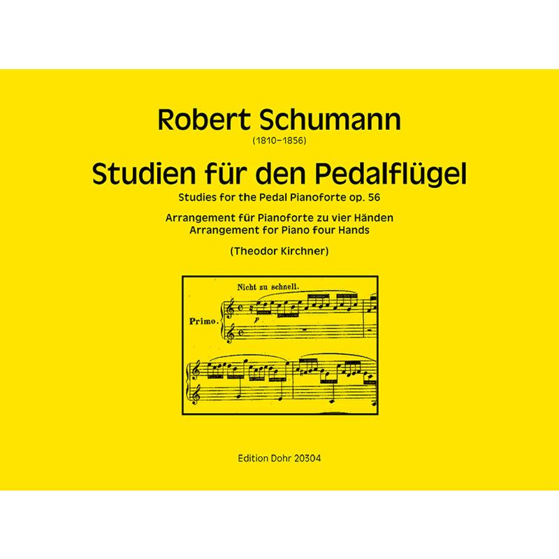 Titelbild für DOHR 20304 - Studien für den Pedalflügel op 56