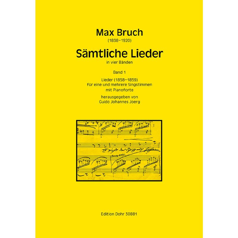 Titelbild für DOHR 30881 - Sämtliche Lieder 1