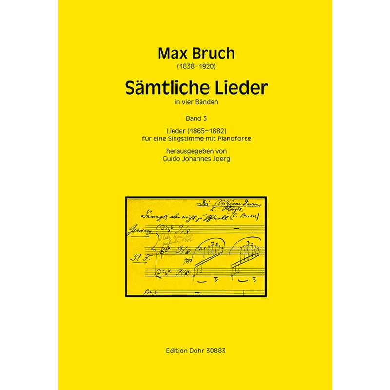 Titelbild für DOHR 30883 - Sämtliche Lieder 3