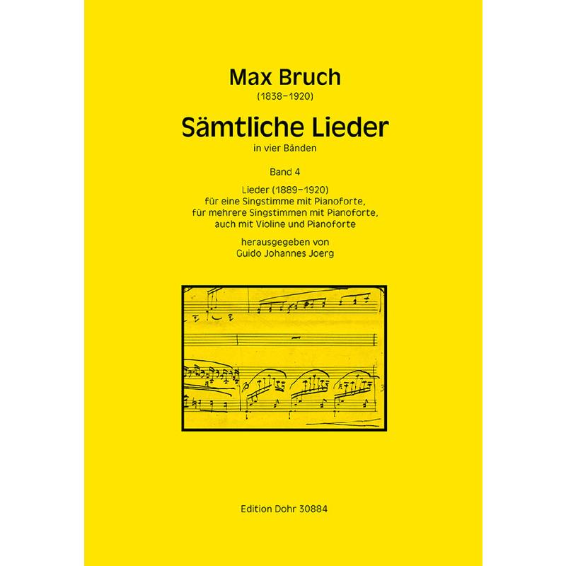 Titelbild für DOHR 30884 - Sämtliche Lieder 4