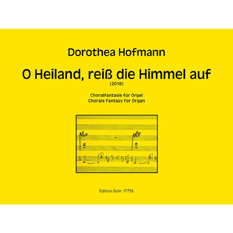 Titelbild für DOHR 17756 - O Heiland reiss die Himmel auf | Choralfantasie