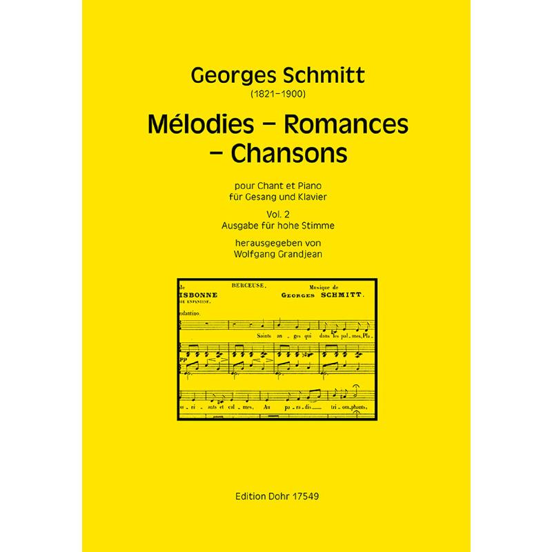 Titelbild für DOHR 17549 - Melodies - Romances - Chansons 2