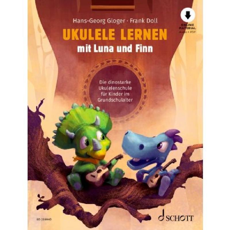 Titelbild für ED 23844D - Ukulele lernen mit Luna und Finn