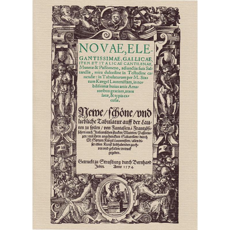 Titelbild für MINKOFF -MI77 - Novae elegantissimae gallicae