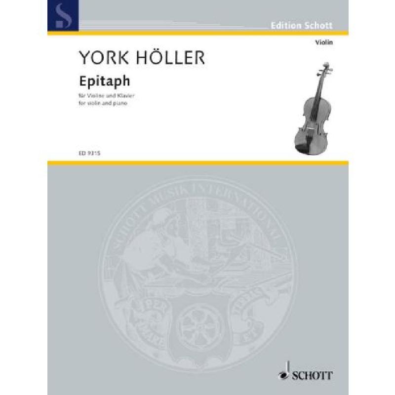 Titelbild für ED 9315 - Epitaph