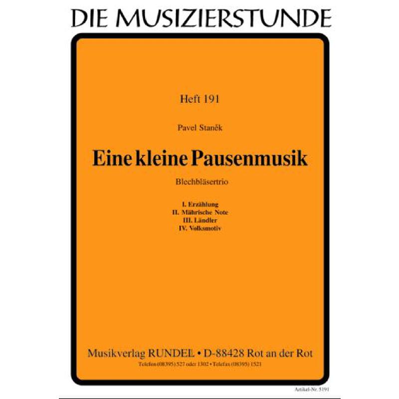 Titelbild für RUNDEL 5191 - Eine kleine Pausenmusik
