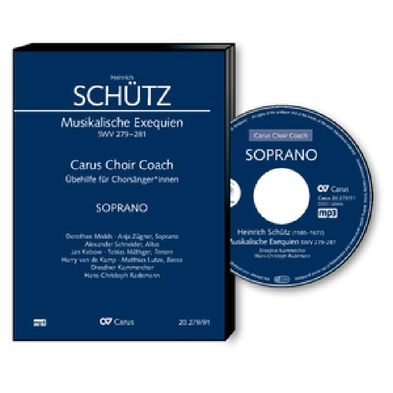 Titelbild für CARUS 20279-91 - Musikalische Exequien SWV 279-281