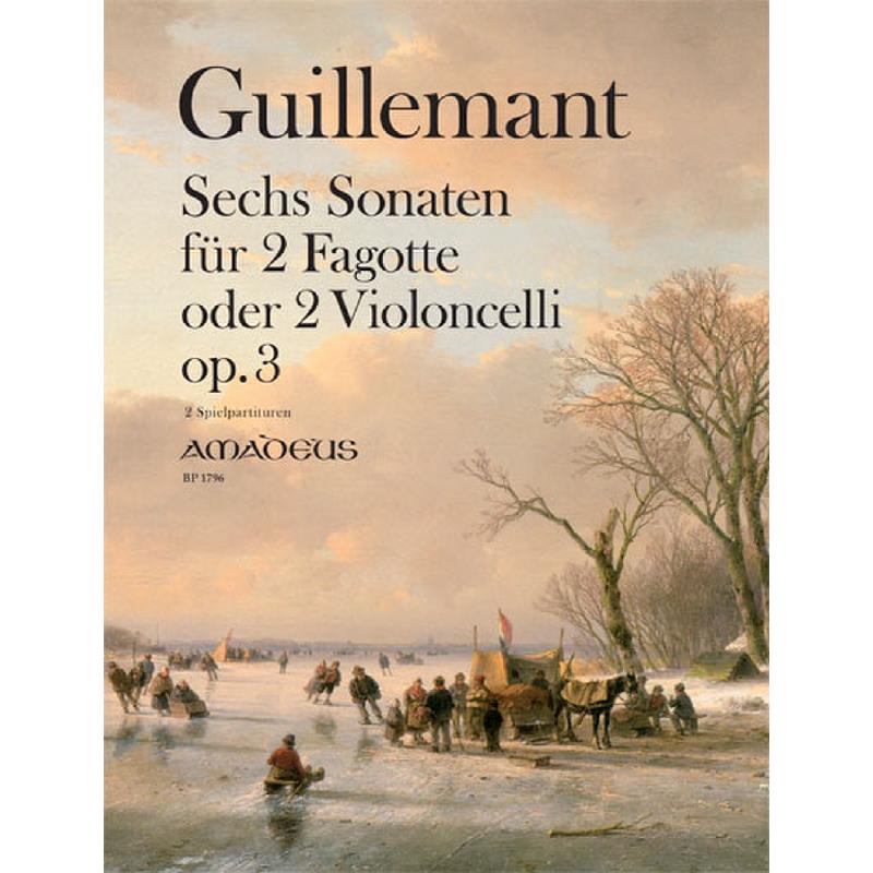 Titelbild für BP 1796 - 6 Sonaten op 3