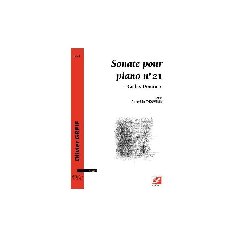 Titelbild für 978-2-36485-274-7 - Sonate 21 | Codex domini