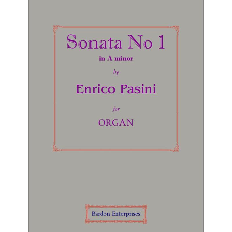 Titelbild für BARDON 01662 - Sonate 1 a-moll