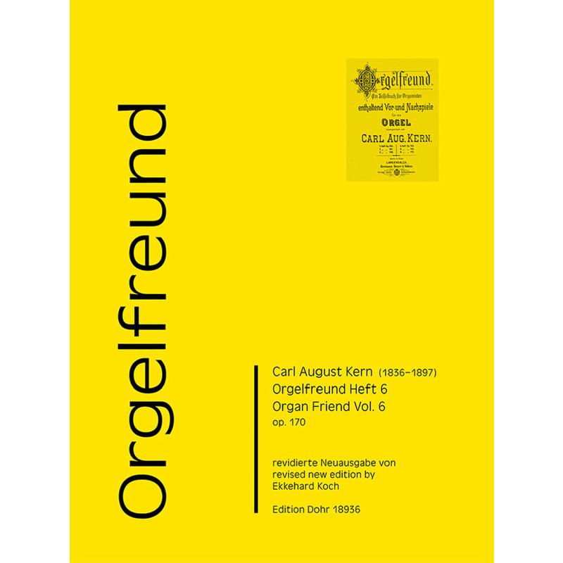 Titelbild für DOHR 18936 - Orgelfreund 6 op 170