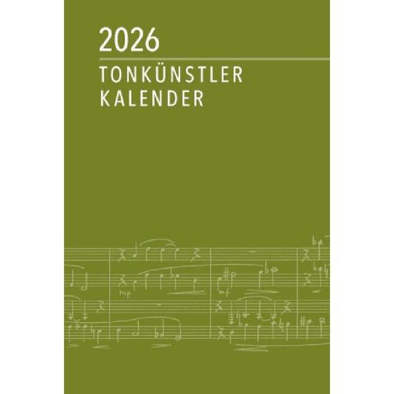 Titelbild für RL 34340-26 - Tonkünstler Kalender 2026