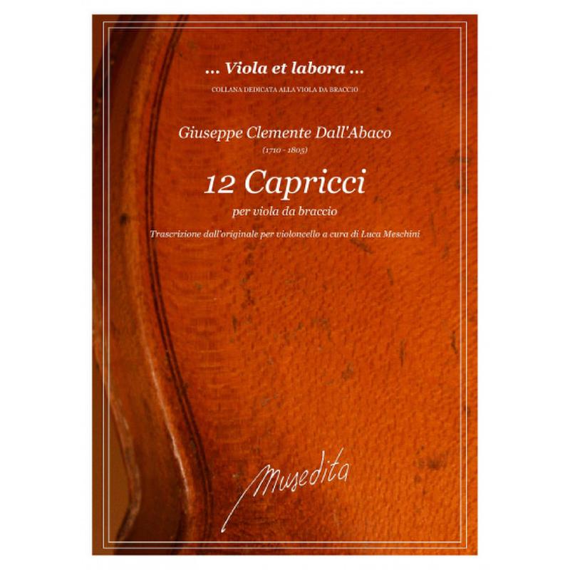 Titelbild für MUSEDITA -DA2VLA - 12 Capriccios