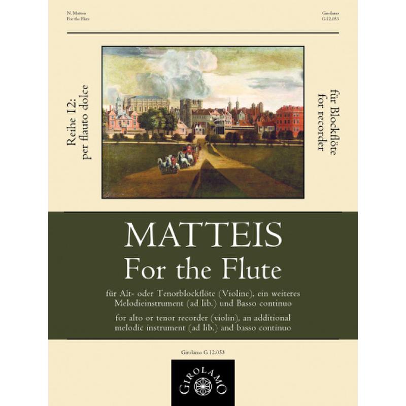 Titelbild für GIROLAMO 12053 - For the flute
