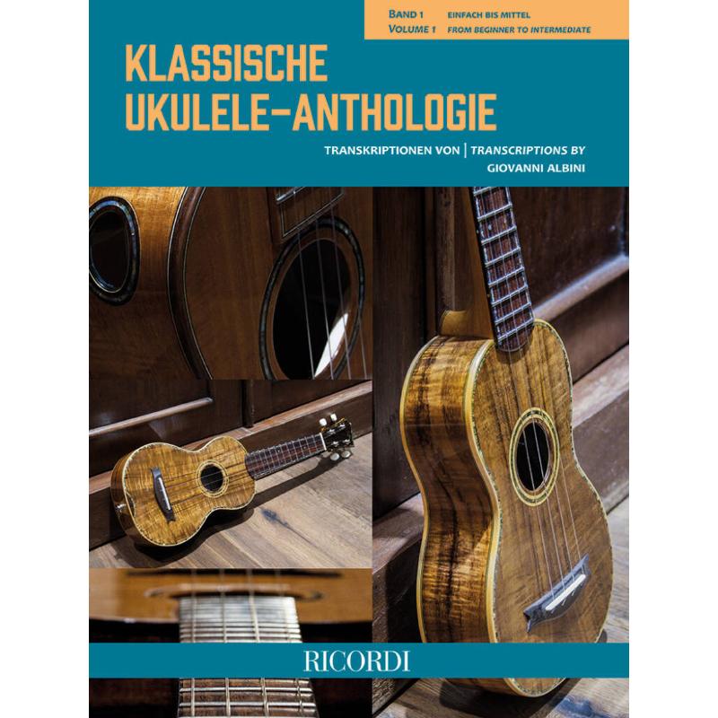 Titelbild für SY 7052 - Klassische Ukulele Anthologie 1