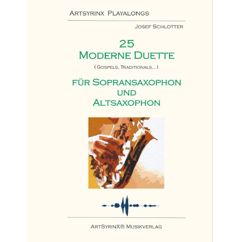 Titelbild für ART 405 - 25 moderne Duette