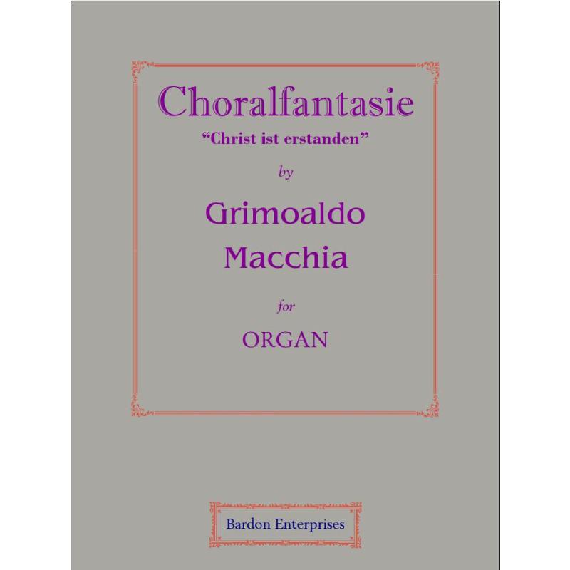 Titelbild für BARDON 01576 - Christ ist erstanden - Choralfantasie