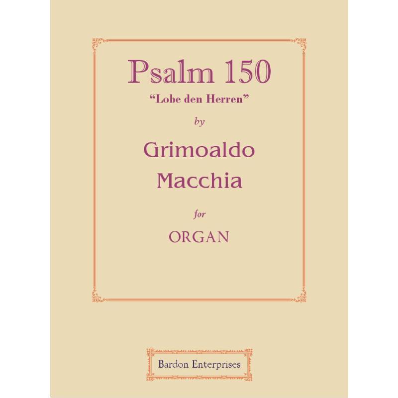 Titelbild für BARDON 01297 - Psalm 150 | Lobe den Herren