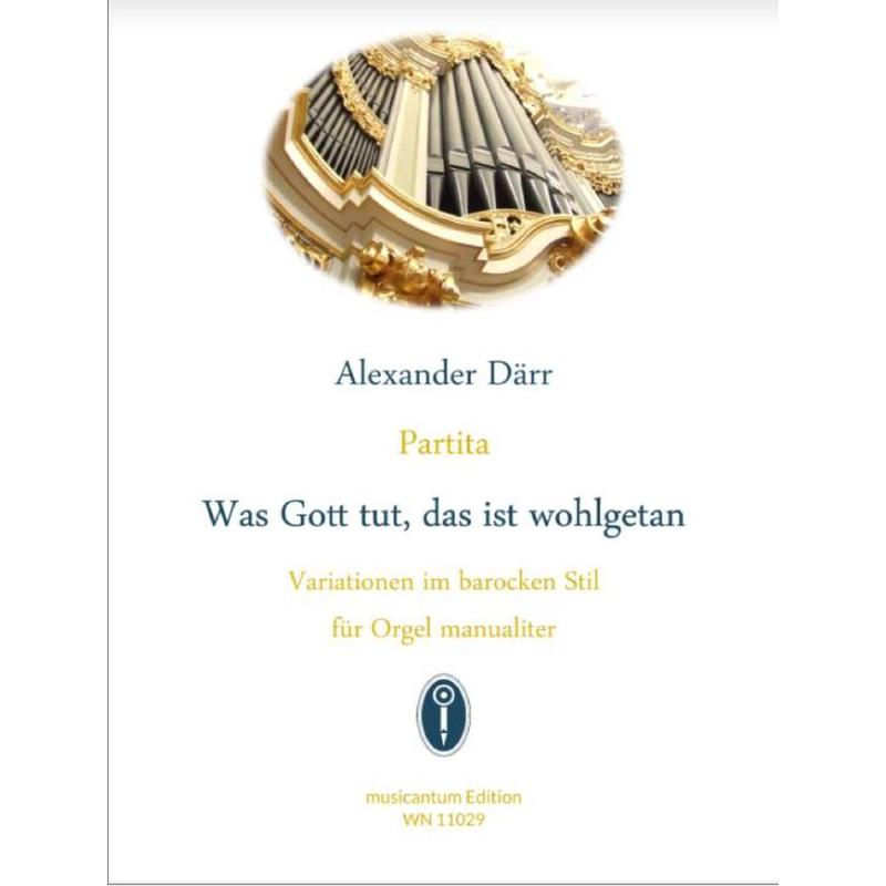 Titelbild für WN 11029 - Was Gott tut das ist wohlgetan | Partita