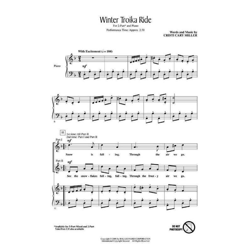 Titelbild für HL 8551885 - Winter Troika Ride